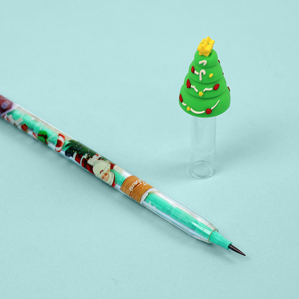 (놀이잼)700 크리스마스 모형 카트리지 연필 1자루 (랜덤)