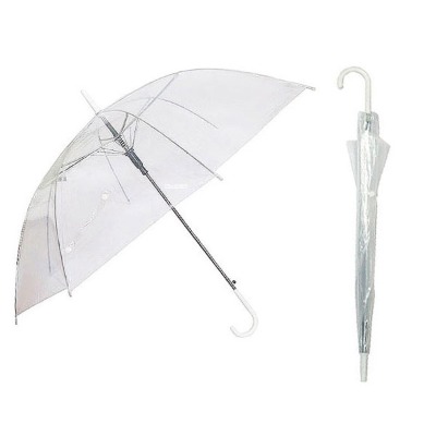 (재미스쿨) 투명우산 낱개 1개 비닐우산 그리기우산 작품 우산