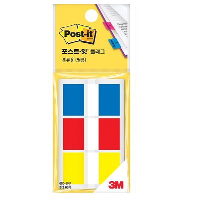 (3M) 포스트잇 플래그 분류용 필름형 680-3KP