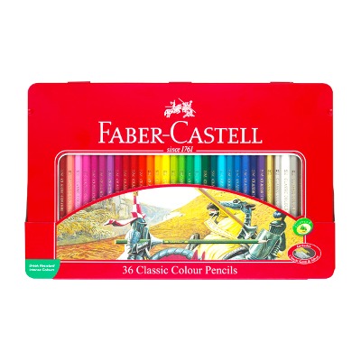 (파버카스텔) 유성 색연필 36색 틴케이스