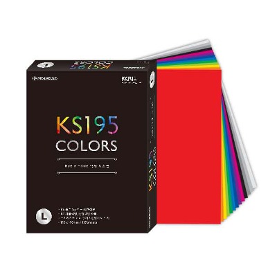 (종이나라) 컬러리스트 KS195 L타입 컬러칩 색종이 컬러시스템