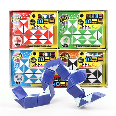 (까망콩) 스네이크 IQ 큐브 16개입 (1갑) 퍼즐 블럭