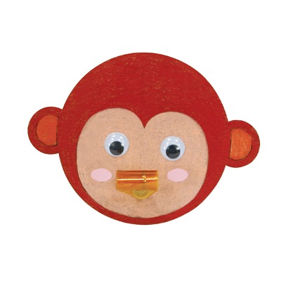 (유니) DIY 304 종이피리만들기 원숭이 만들기세트